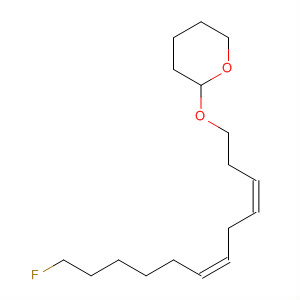 2H-Pyran, 2-[(12-fluoro-3,6-dodecadienyl)oxy]tetrahydro-, (Z,Z)-