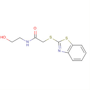 Acetamide, 2-(2-benzothiazolylthio)-N-(2-hydroxyethyl)-