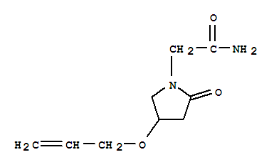 1-Pyrrolidineacetamide,2-oxo-4-(2-propen-1-yloxy)-