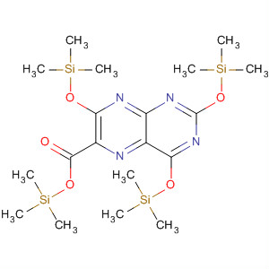 6-Pteridinecarboxylic acid, 2,4,7-tris[(trimethylsilyl)oxy]-, trimethylsilylester