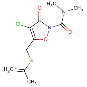 2(3H)-Isoxazolecarboxamide,4-chloro-N,N-dimethyl-3-oxo-5-[(2-propenylthio)methyl]-
