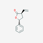 2(3H)-Furanone, 3-ethenyldihydro-5-phenyl-, trans-
