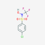 Benzenesulfonamide, 4-chloro-N-hydroxy-N-(trifluoromethyl)-