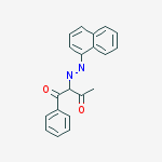 1,3-Butanedione, 2-(1-naphthalenylazo)-1-phenyl-