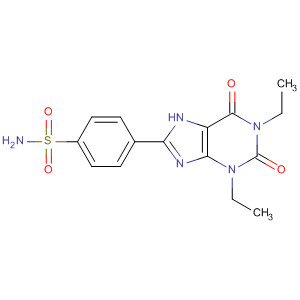 Benzenesulfonamide,4-(1,3-diethyl-2,3,6,7-tetrahydro-2,6-dioxo-1H-purin-8-yl)-