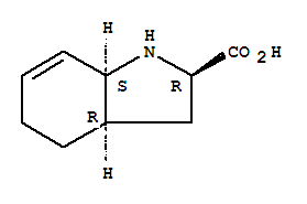 1H-Indole-2-carboxylicacid, 2,3,3a,4,5,7a-hexahydro-, (2R,3aR,7aS)-rel-