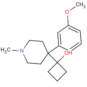 Cyclobutanol, 1-[4-(3-methoxyphenyl)-1-methyl-4-piperidinyl]-
