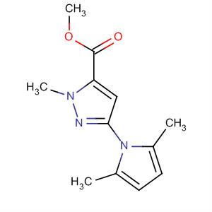 1H-Pyrazole-5-carboxylic acid,3-(2,5-dimethyl-1H-pyrrol-1-yl)-1-methyl-, methyl ester