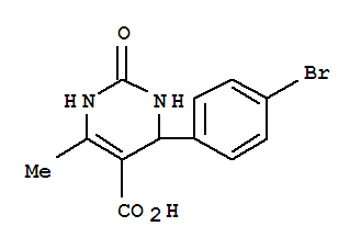 1,2,3,4-Tetrahydro-6-methyl-4-(4-bromophenyl)-2-oxo-5-pyrimidinecarboxylic acid