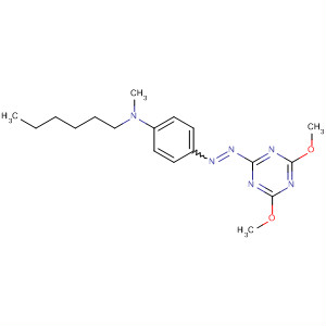 Benzenamine,4-[(4,6-dimethoxy-1,3,5-triazin-2-yl)azo]-N-hexyl-N-methyl-