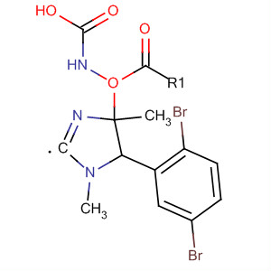 Carbamic acid,[5-(2,5-dibromophenyl)-4,5-dihydro-1-methyl-1H-imidazol-2-yl]-, methylester