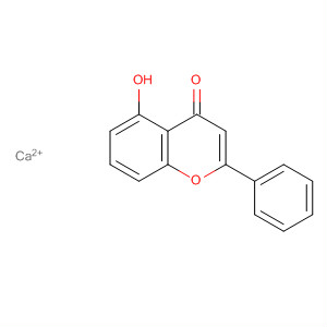 4H-1-Benzopyran-4-one, 5-hydroxy-2-phenyl-, calcium salt