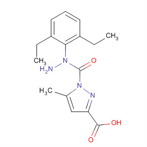 1H-Pyrazole-3-carboxylic acid, 5-methyl-,2-(2,6-diethylphenyl)hydrazide