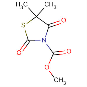 3-Thiazolidinecarboxylic acid, 5,5-dimethyl-2,4-dioxo-, methyl ester