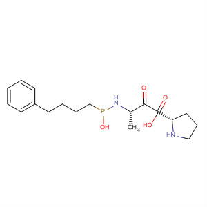 L-Proline, 1-[N-[hydroxy(4-phenylbutyl)phosphinyl]-L-alanyl]-