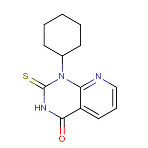 Pyrido[2,3-d]pyrimidin-4(1H)-one, 1-cyclohexyl-2,3-dihydro-2-thioxo-