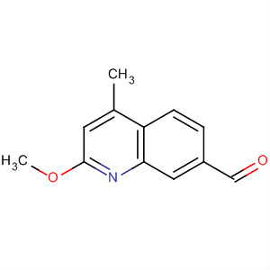 7-Quinolinecarboxaldehyde, 2-methoxy-4-methyl-