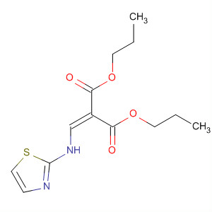 Propanedioic acid, [(2-thiazolylamino)methylene]-, dipropyl ester