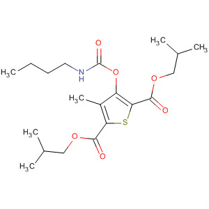 2,5-Thiophenedicarboxylic acid,3-[[(butylamino)carbonyl]oxy]-4-methyl-, bis(2-methylpropyl) ester
