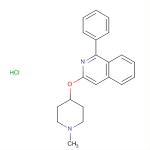 Isoquinoline, 3-[(1-methyl-4-piperidinyl)oxy]-1-phenyl-,monohydrochloride