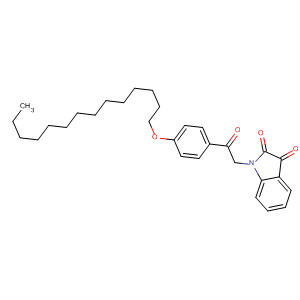 1H-Indole-2,3-dione, 1-[2-oxo-2-[4-(tetradecyloxy)phenyl]ethyl]-