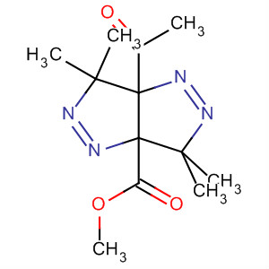 Pyrazolo[4,3-c]pyrazole-3a(3H)-carboxylic acid,6a-acetyl-6,6a-dihydro-3,3,6,6-tetramethyl-, methyl ester