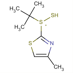 Thiazole, 2-[(1,1-dimethylethyl)dithio]-4-methyl-