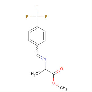 L-Alanine, N-[[4-(trifluoromethyl)phenyl]methylene]-, methyl ester