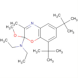 2H-1,4-Benzoxazin-2-amine,6,8-bis(1,1-dimethylethyl)-N,N-diethyl-2-methoxy-3-methyl-
