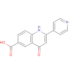 6-Quinolinecarboxylic acid, 1,4-dihydro-4-oxo-2-(4-pyridinyl)-