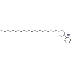 4-Piperidinecarbonitrile, 1-[2-(octadecylthio)ethyl]-4-phenyl-