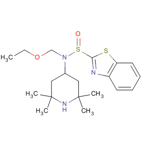 2-Benzothiazolesulfenamide,N-(ethoxymethyl)-N-(2,2,6,6-tetramethyl-4-piperidinyl)-