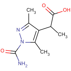 1H-Pyrazole-4-propanoic acid, 1-(aminocarbonyl)-3,5-dimethyl-