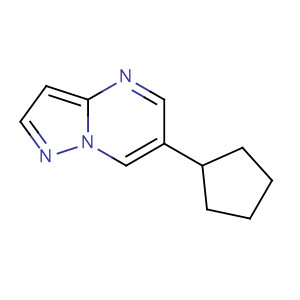 Pyrazolo[1,5-a]pyrimidine, 6-cyclopentyl-