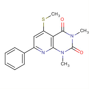 Pyrido[2,3-d]pyrimidine-2,4(1H,3H)-dione,1,3-dimethyl-5-(methylthio)-7-phenyl-