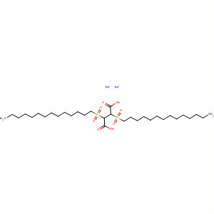 Butanedioic acid, 2,3-bis(tetradecylsulfonyl)-, disodium salt