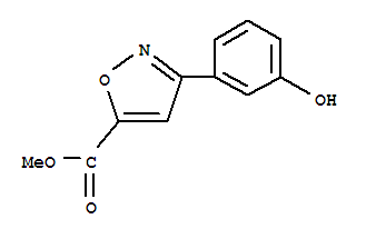 3-(3-HYDROXY-PHENYL)-ISOXAZOLE-5-CARBOXYLIC ACID METHYL ESTER