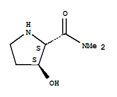 2-Pyrrolidinecarboxamide,  3-hydroxy-N,N-dimethyl-,  (2S,3S)-