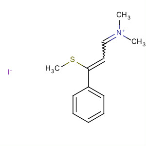 Methanaminium,N-methyl-N-[3-(methylthio)-3-phenyl-2-propenylidene]-, iodide