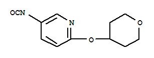 2-(Tetrahydropyran-4-yloxy)pyridin-5-yl isocyanate