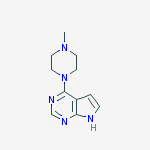 4-(4-METHYL-1-PIPERAZINYL)-1H-PYRROLO[2,3-D]PYRIMIDINE