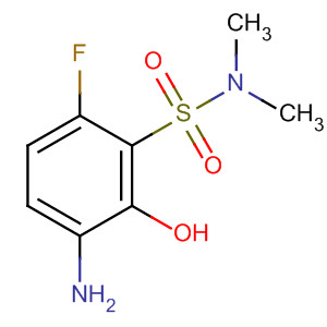 Benzenesulfonamide, 3-amino-6-fluoro-2-hydroxy-N,N-dimethyl-