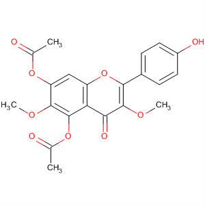 4H-1-Benzopyran-4-one,5,7-bis(acetyloxy)-2-(4-hydroxyphenyl)-3,6-dimethoxy-