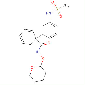 [1,1'-Biphenyl]-4-carboxamide,3'-[(methylsulfonyl)amino]-N-[(tetrahydro-2H-pyran-2-yl)oxy]-