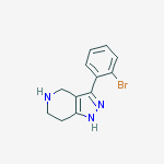 3-(2-BROMOPHENYL)-4,5,6,7-TETRAHYDRO-2H-PYRAZOLO[4,3-C]PYRIDINE