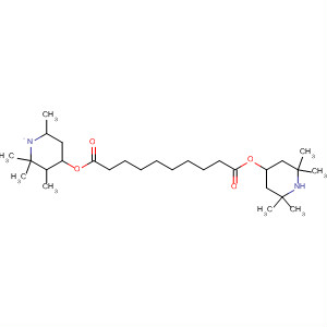 1-Piperidinyl,4-[[1,10-dioxo-10-[(2,2,6,6-tetramethyl-4-piperidinyl)oxy]decyl]oxy]-2,2,6,6-tetramethyl-