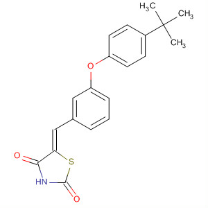 2,4-Thiazolidinedione,5-[[3-[4-(1,1-dimethylethyl)phenoxy]phenyl]methylene]-, (5Z)-