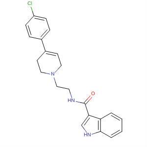 1H-Indole-3-carboxamide,N-[2-[4-(4-chlorophenyl)-3,6-dihydro-1(2H)-pyridinyl]ethyl]-