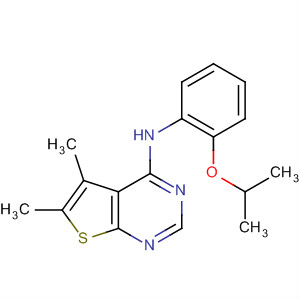 Thieno[2,3-d]pyrimidin-4-amine,5,6-dimethyl-N-[2-(1-methylethoxy)phenyl]-