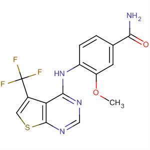 Benzamide,3-methoxy-4-[[5-(trifluoromethyl)thieno[2,3-d]pyrimidin-4-yl]amino]-